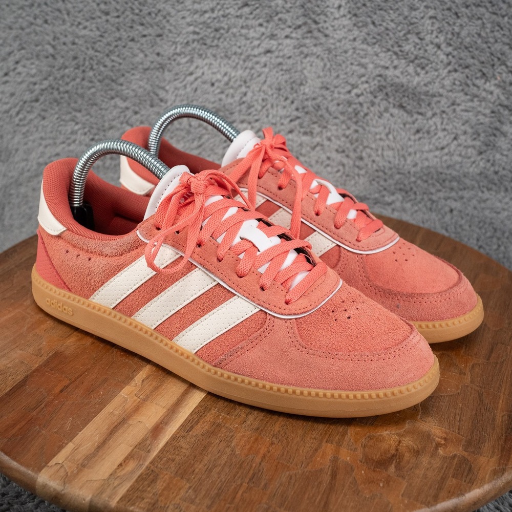 adidas Breaknet Sleek Size 7.5 Womens Sneakers Preloved Scarlet White IH5470
